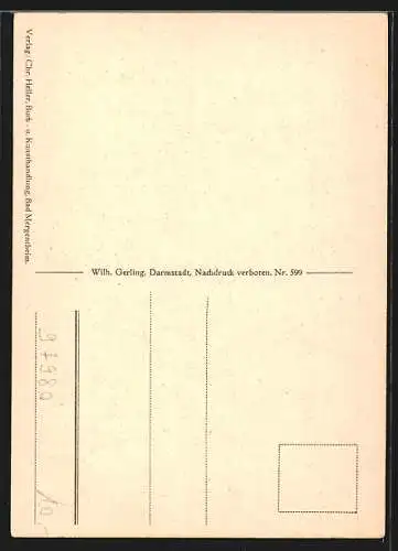 AK Bad Mergentheim, Burgstrasse mit Mörikehaus und Milchling