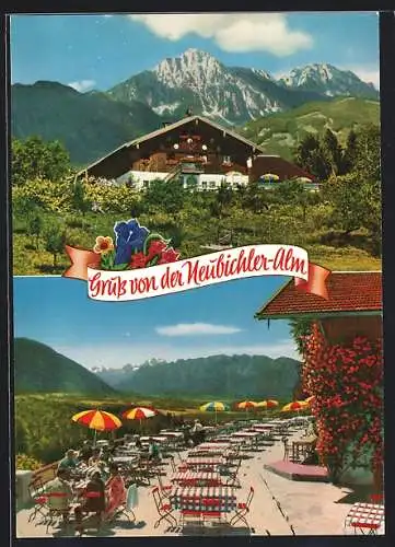 AK Piding / Obb., Berggasthaus Neubichleralm