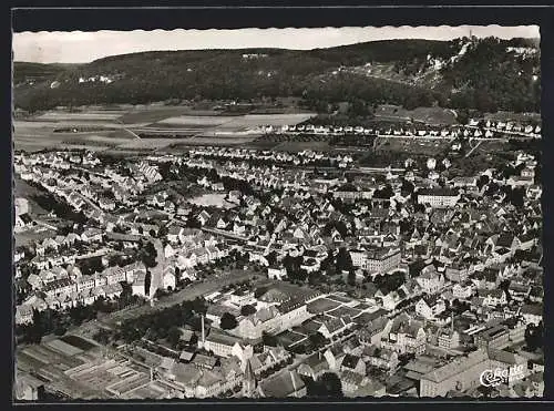 AK Ebingen /Württ, Fliegeraufnahme vom Ort