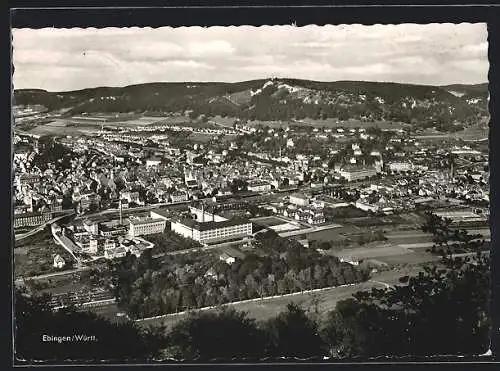 AK Ebingen /Württ., Totalansicht aus der Vogelschau