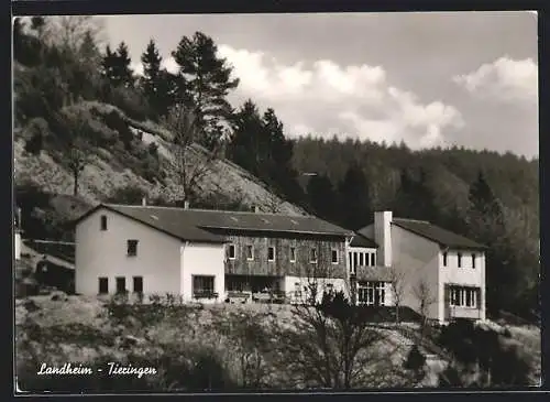 AK Tieringen, Blick auf das Landheim des ev. Jugendwerks