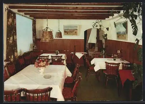 AK Burgfelden /Schwäbische Alb, Restaurant Landhaus Post