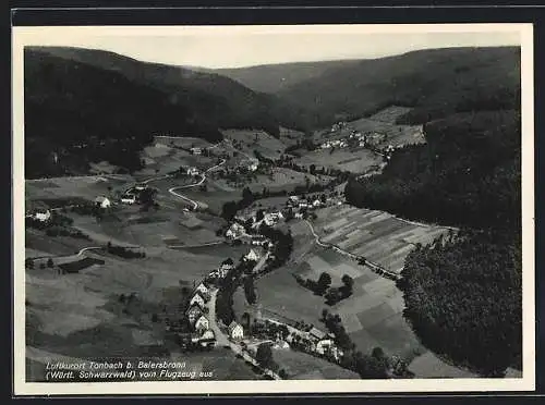 AK Tonbach b. Baiersbronn, Fliegeraufnahme von Ort und Umgebung