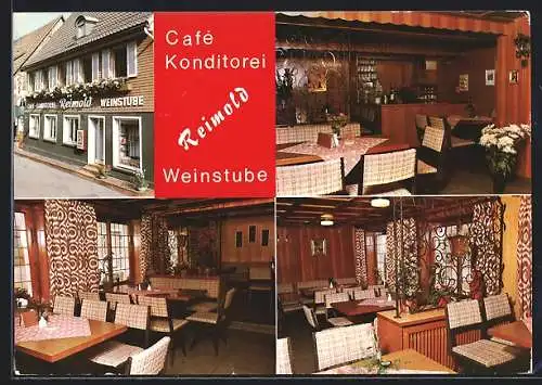 AK Alpirsbach, Cafe und Weinstube Reimold, Aischbachstrasse 51