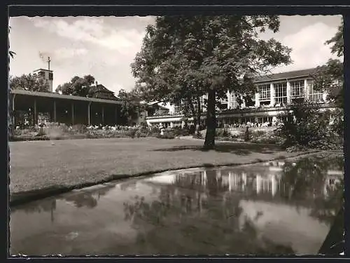 AK Freudenstadt, Teichpartie am Kurhaus