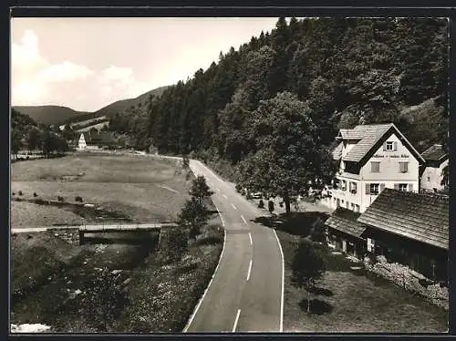 AK Reinerzau über Freudenstadt, Gasthaus zum rauhen Felsen