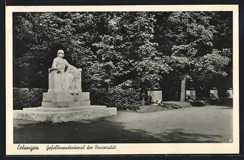 AK Erlangen, Gefallenendenkmal der Universität