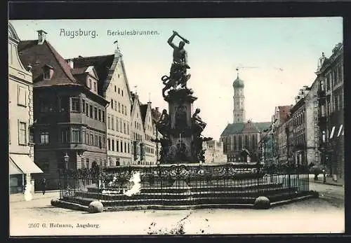 AK Augsburg, Herkulesbrunnen