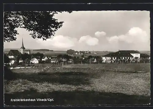 AK Vilseck /Opf., Panorama mit Kreiskrankenhaus