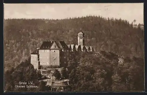 AK Greiz i. V., Oberes Schloss
