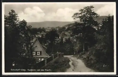 AK Betzdorf /Sieg, Ausblick von der Pracht