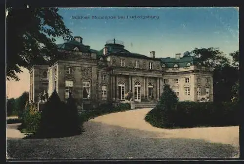 AK Ludwigsburg / W., Schloss Monrepos