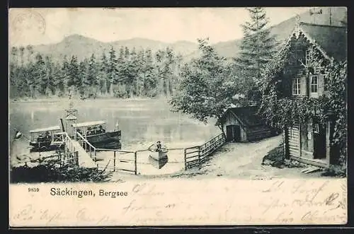 AK Säckingen, Partie am Bergsee