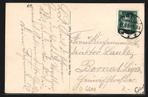 AK Greiz i. Vogtl., Totalansicht