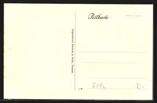 AK Lenggries, Partie an der Isarbrücke