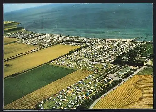 AK Meeschendorf auf Fehmarn, Ferienlager d. Landkreises Rotenburg /Hersfeld und Europa-Camping