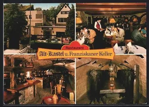 AK Mainz-Kastel, Restaurant Alt-Kastel und Franziskaner-Keller