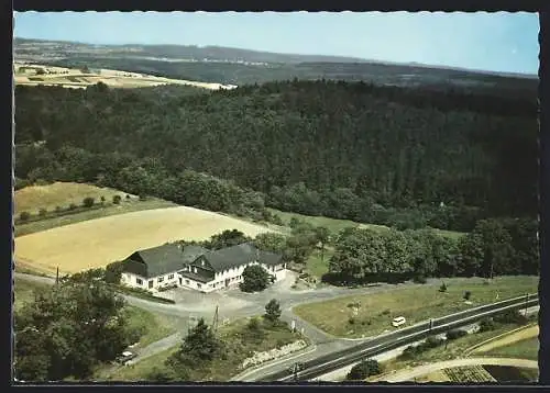 AK Ehr /Hunsrück, Gasthaus-Pension Zur Katz, Bes. M. Becker u. Sohn