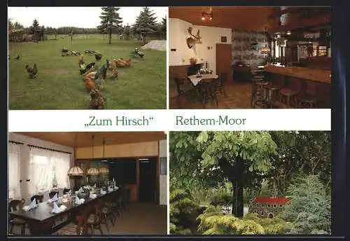 AK Rethem-Moor, Gaststätte Zum Hirsch, Familie Leseberg