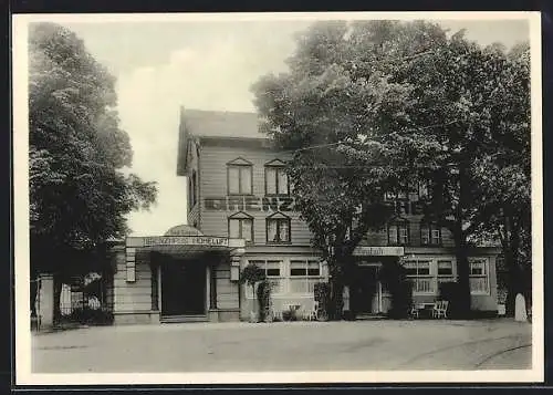 AK Hamburg-Hoheluft, Gasthof Grenzhaus von W. Wurzbach