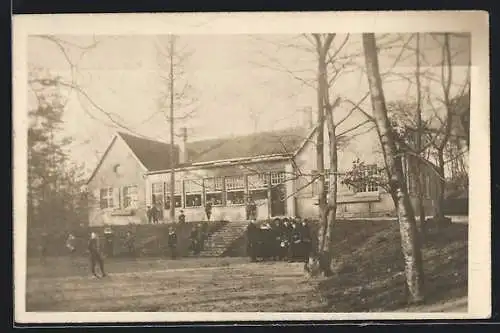 Foto-AK Bergisch Gladbach, Kinder am Katholischen Kinderheim