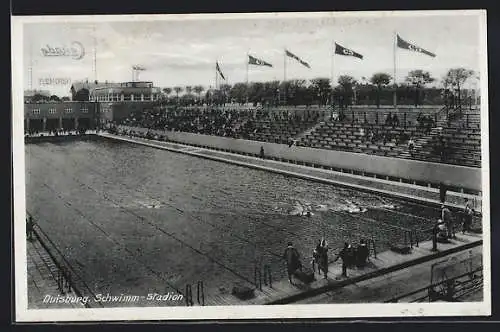 AK Duisburg, Schwimmer im Schwimm-Stadion, 
