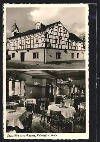 AK Neuwied / Rhein, Gasthaus Toni Maurer, Dierdorferstrasse 59