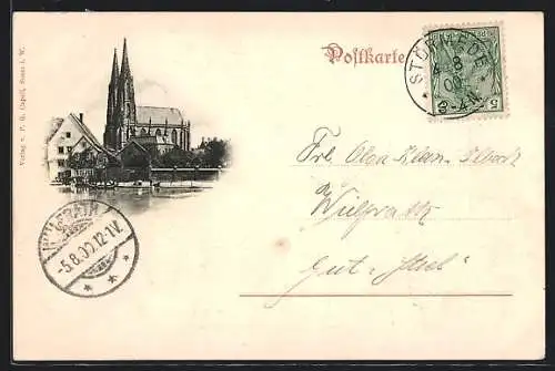 AK Soest, Blick auf die Kirche