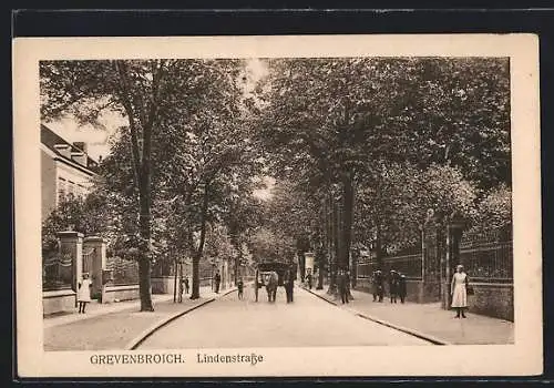 AK Grevenbroich, Villen in der Lindenstrasse