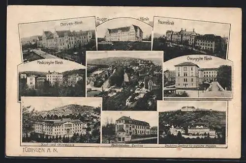 AK Tübingen, Chirurgische Klinik, Frauenklinik, Augen-Klinik