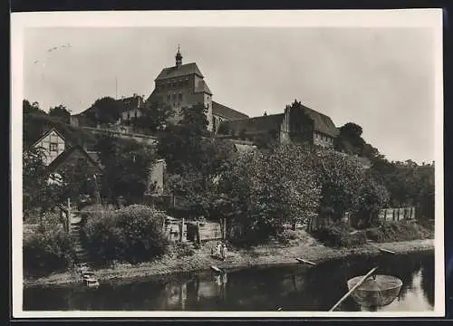 Foto-AK Deutscher Kunstverlag, Nr. Hv 2: Havelberg, Dom mit Stiftsgebäude