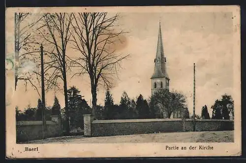 AK Baerl, Parte an der Kirche