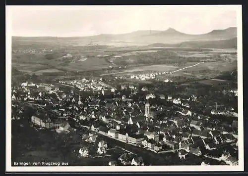 AK Balingen, Gesamtansicht vom Flugzeug aus