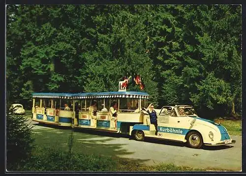 AK Freudenstadt /Schwarzwald, Kurbähnle mit Kässbohrer-Perschelok