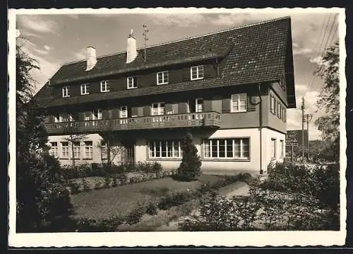 AK Herzogsweiler /Freudenstadt, Gasthaus-Fremdenheim zum Hirsch E. Hindennach