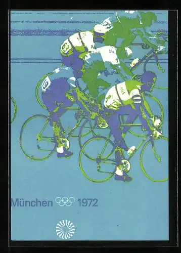 AK München, Olympia 1972, Spiele der XX. Olympiade, Radrennen