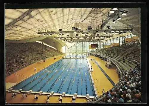 AK München, Olympiapark, Schwimmhalle