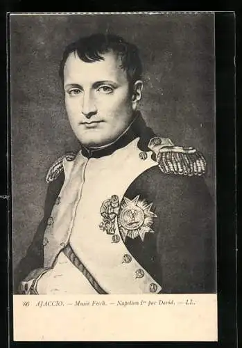 Künstler-AK Ajaccio, Napoléon I par David, Musée Fesch