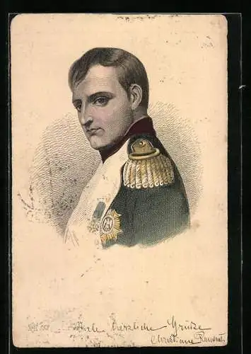 AK Napoleon I. in Uniform