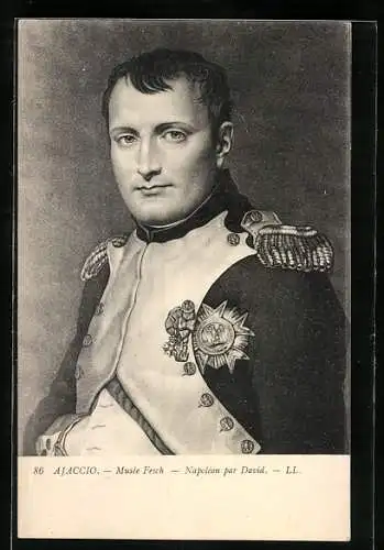 AK Portrait von Napoleon mit Orden an der Brust