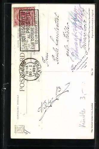 Künstler-AK The Virgin and Child, Botticelli