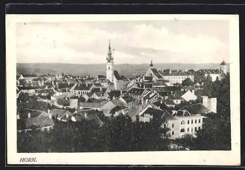 AK Horn, Teilansicht mit Blick in die Ferne