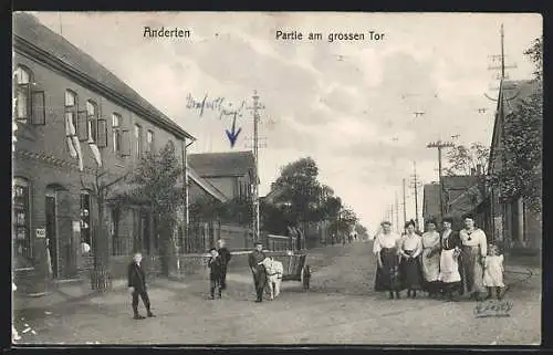 AK Anderten, Partie am grossen Tor