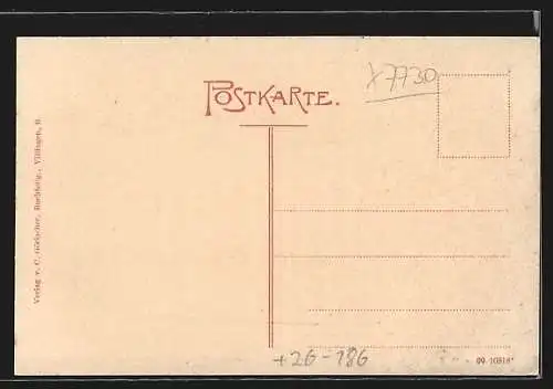 AK Villingen i. Baden, Louisenstrasse, Kaiserturm, Neues Realgymnasium
