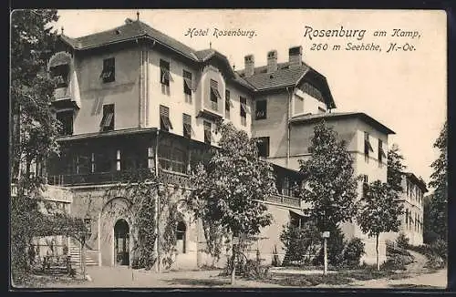 AK Rosenburg am Kamp, Hotel Rosenburg