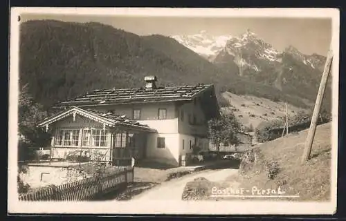 AK Finkenberg-Persal, Gasthaus zum Posthof