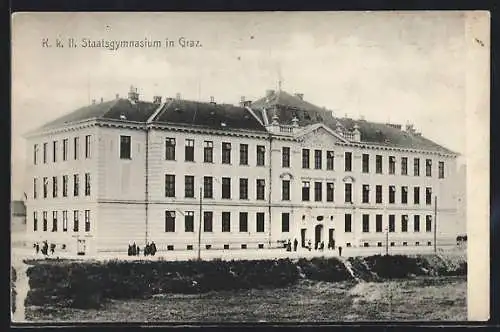 AK Graz, Das K. k. II. Staatsgymnasium
