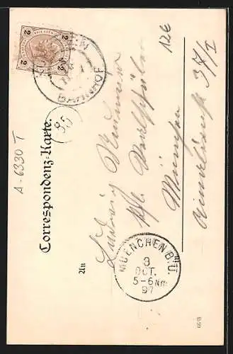 AK Kufstein, Panoramablick auf den Ort, Edelweiss