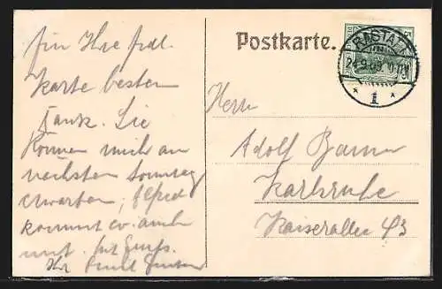 AK Rastatt, Erzbischöfliches Gymnasialkonvikt