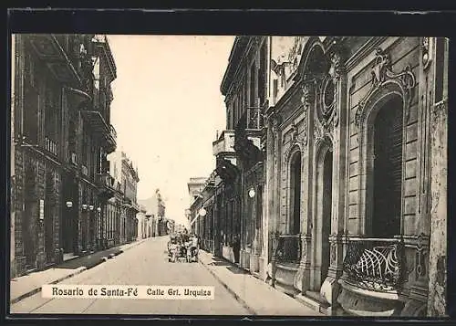 AK Rosario de Santa-Fé, Calle Grl. Urquiza